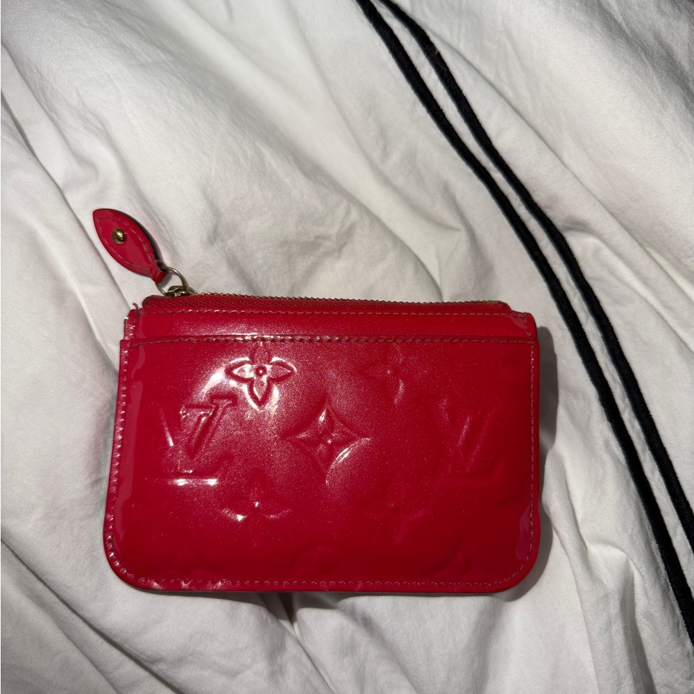 Red Louis Vuitton Women's Card Holder